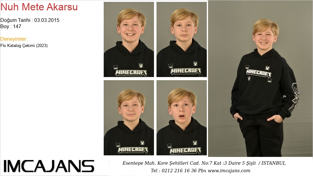 Nuh Mete Akarsu - IMC AJANS