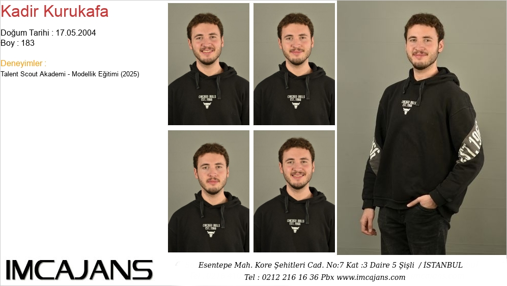 Kadir Kurukafa - IMC AJANS