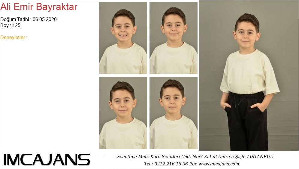 Ali Emir Bayraktar - IMC AJANS