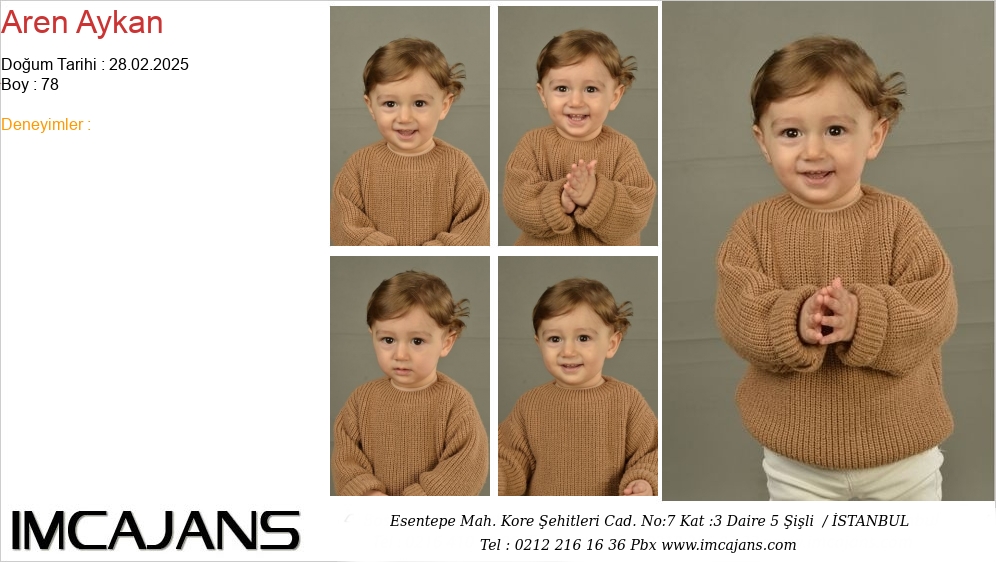 Aren Aykan - IMC AJANS