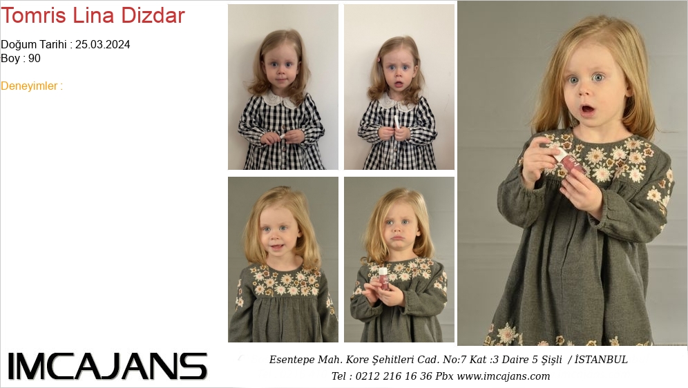 Tomris Lina Dizdar - IMC AJANS