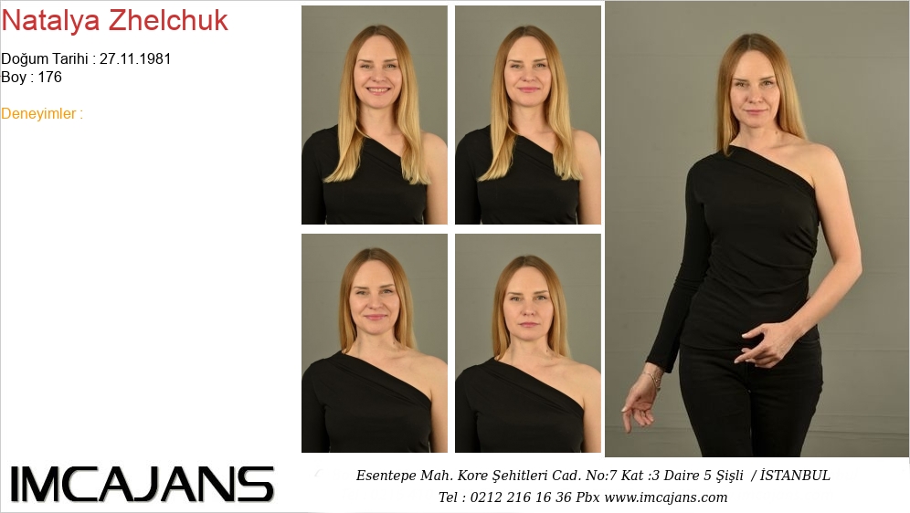 Natalya Zhelchuk - IMC AJANS