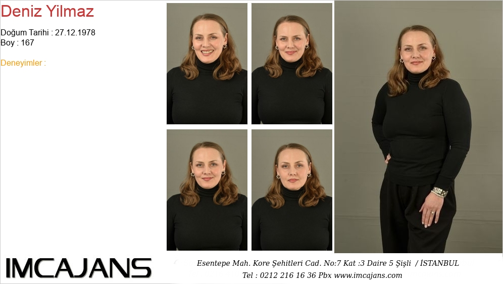 Deniz Yilmaz - IMC AJANS