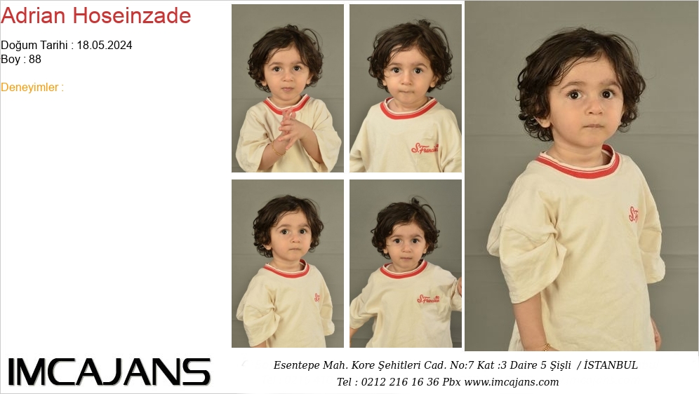 Adrian Hoseinzade - IMC AJANS