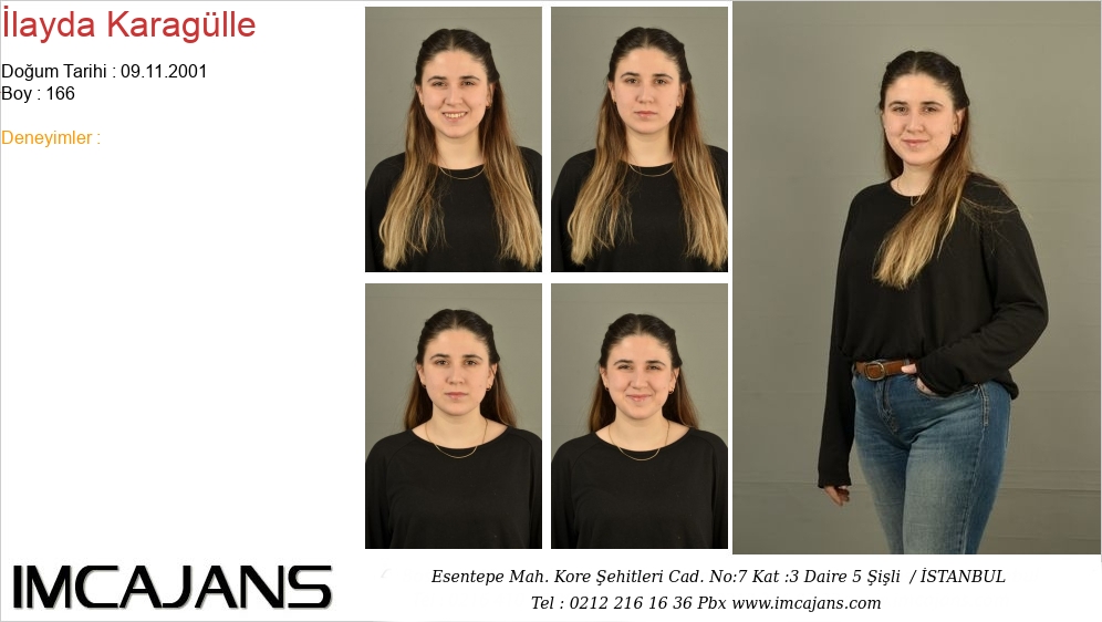 �layda Karag�lle - IMC AJANS