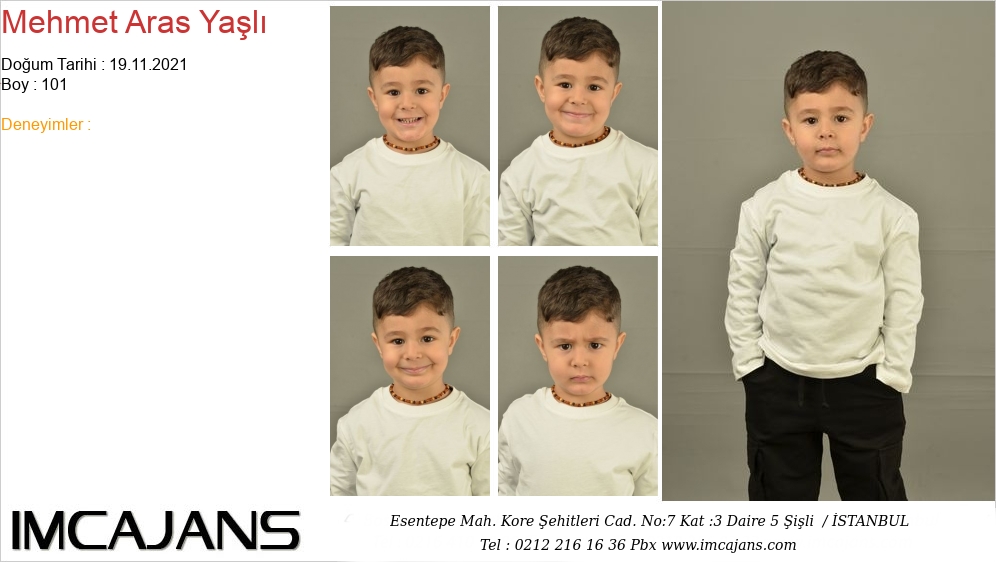 Mehmet Aras Ya�l� - IMC AJANS