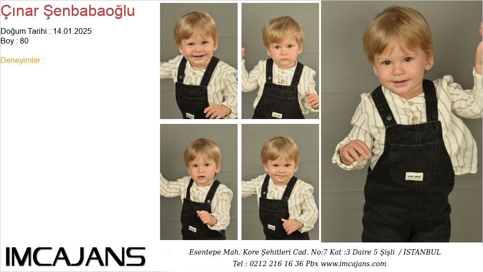 ��nar �enbabao�lu - IMC AJANS