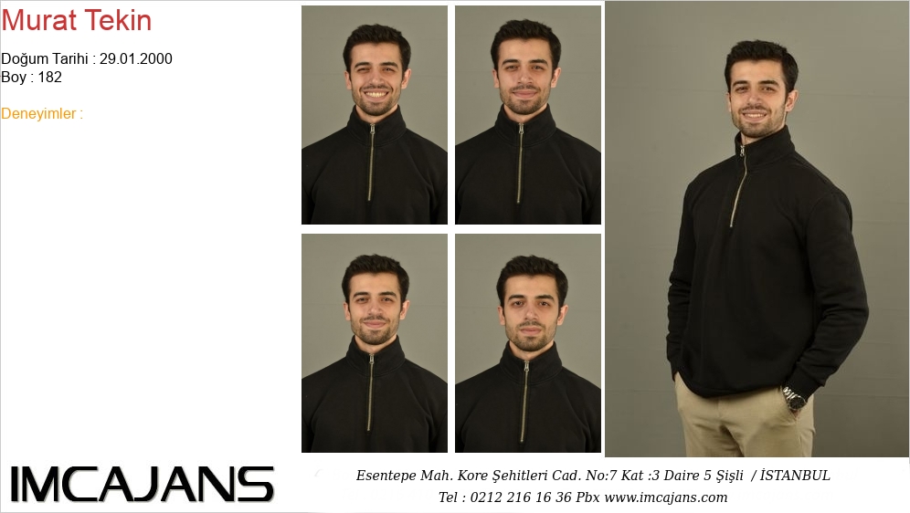 Murat Tekin - IMC AJANS