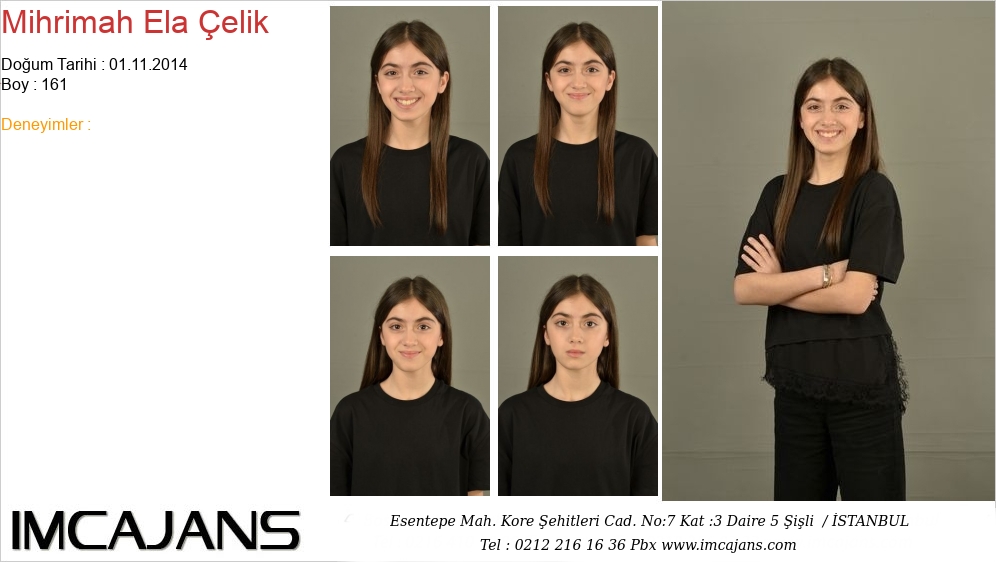 Mihrimah Ela �elik - IMC AJANS