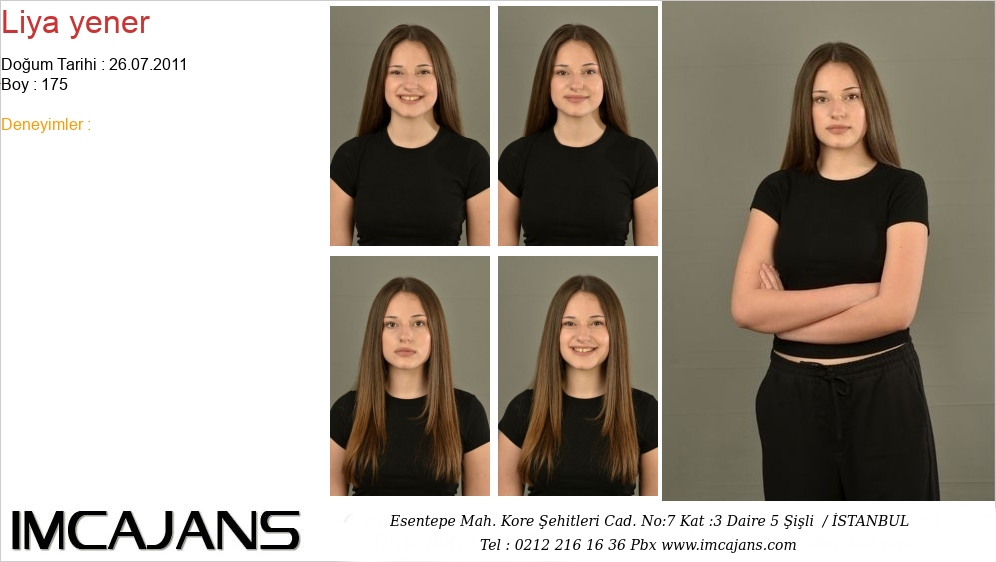 Liya yener - IMC AJANS