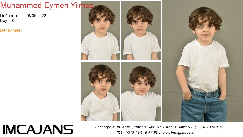 Muhammed Eymen Yilmaz - IMC AJANS