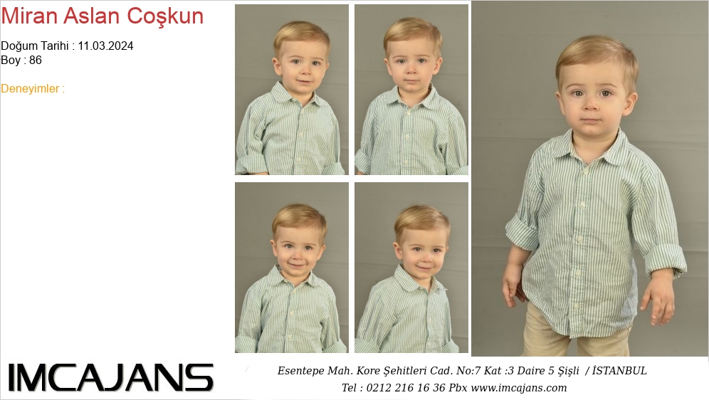 Miran Aslan Co�kun - IMC AJANS