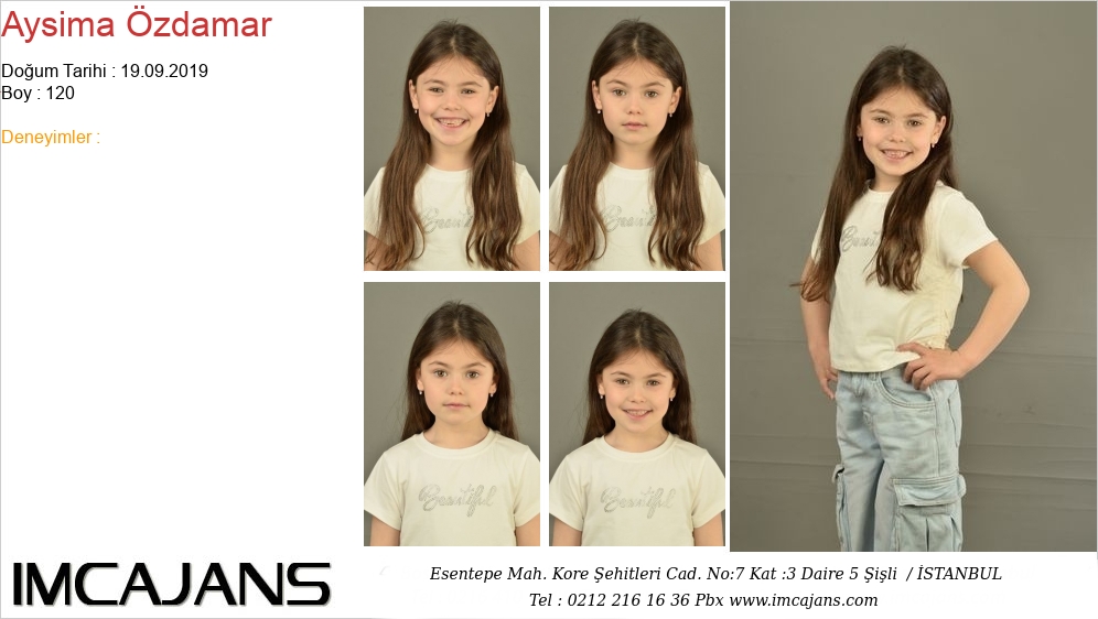 Aysima �zdamar - IMC AJANS