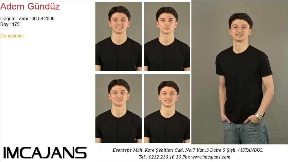 Adem G�nd�z - IMC AJANS