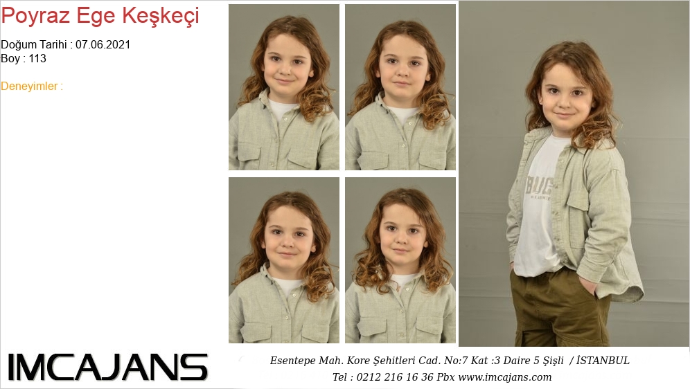 Poyraz Ege Ke�ke�i - IMC AJANS