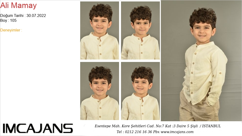 Ali Mamay - IMC AJANS