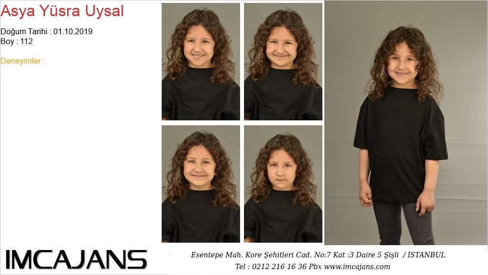 Asya Y�sra Uysal - IMC AJANS