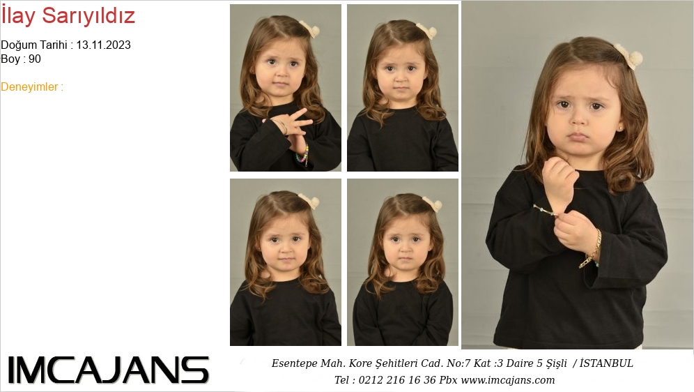 �lay Sar�y�ld�z - IMC AJANS