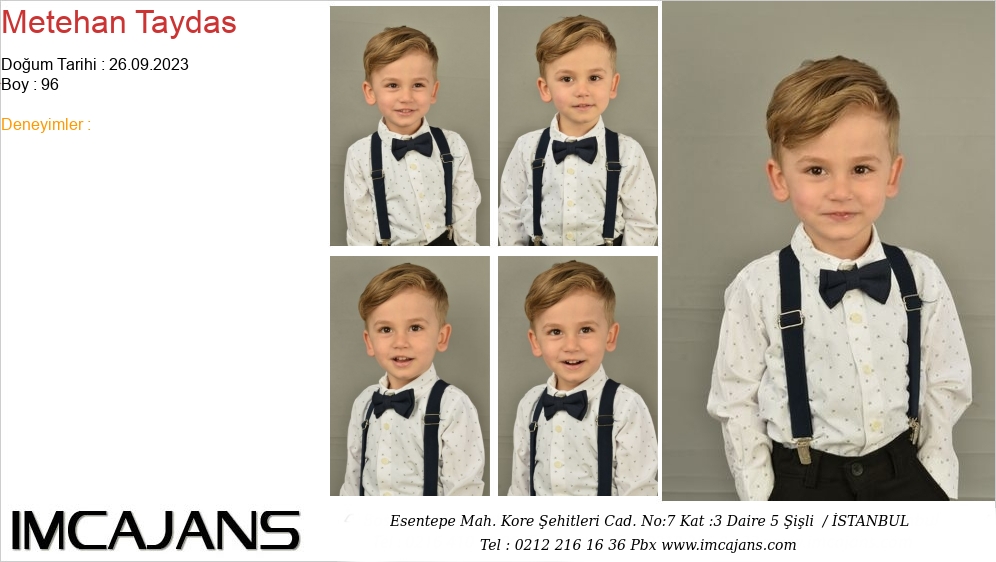 Metehan Taydas - IMC AJANS