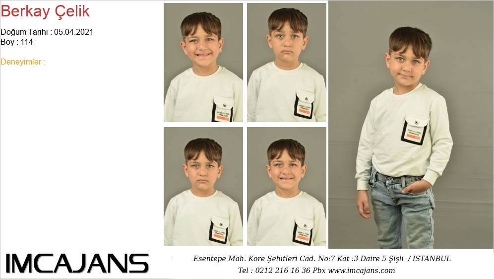 Berkay �elik - IMC AJANS