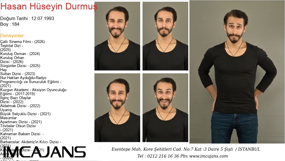 Hasan H�seyin Durmu� - IMC AJANS