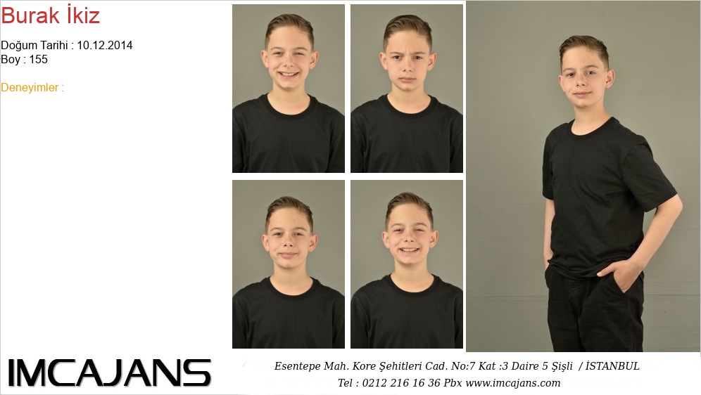 Burak �kiz - IMC AJANS