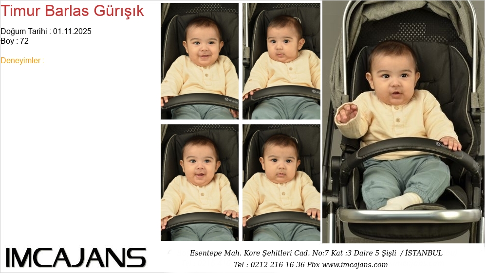 Timur Barlas G�r���k - IMC AJANS