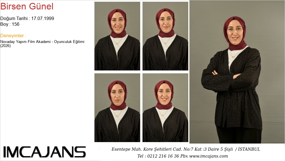 Birsen G�nel - IMC AJANS