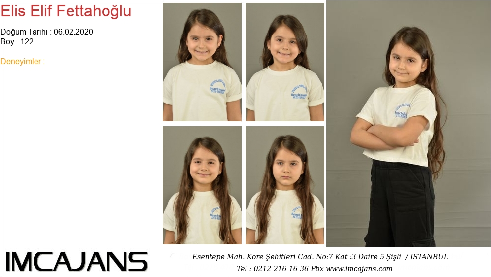Elis Elif Fettaho�lu - IMC AJANS