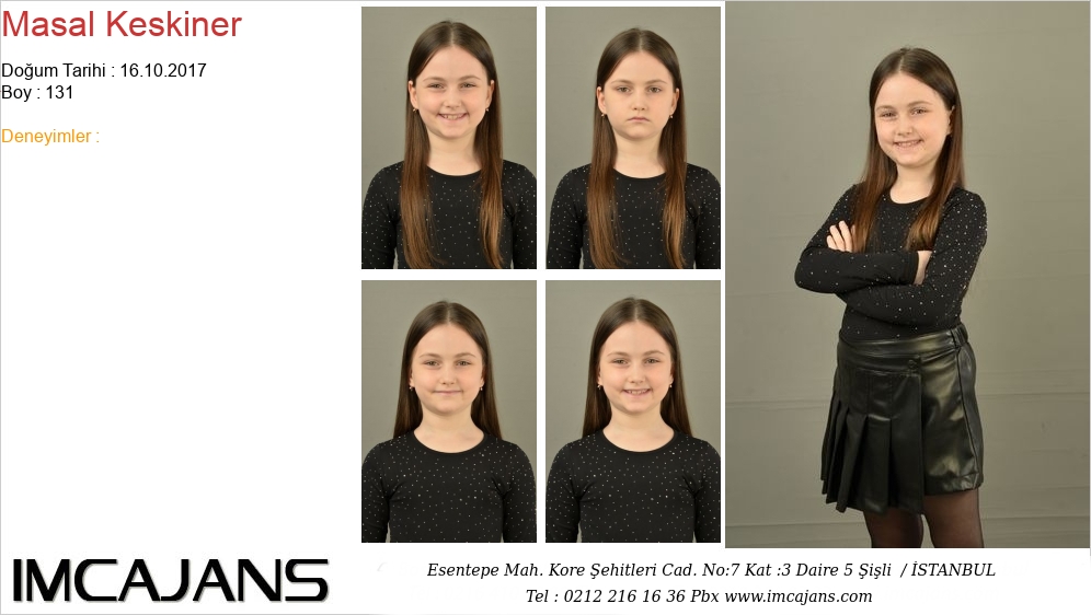 Masal Keskiner - IMC AJANS