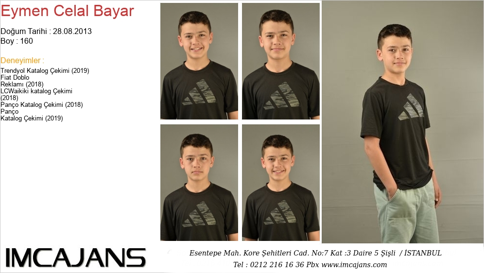 Eymen Celal Bayar - IMC AJANS