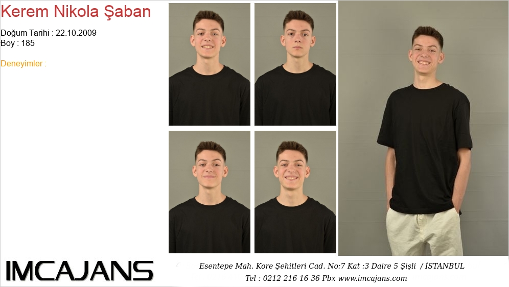 Kerem Nikola �aban - IMC AJANS