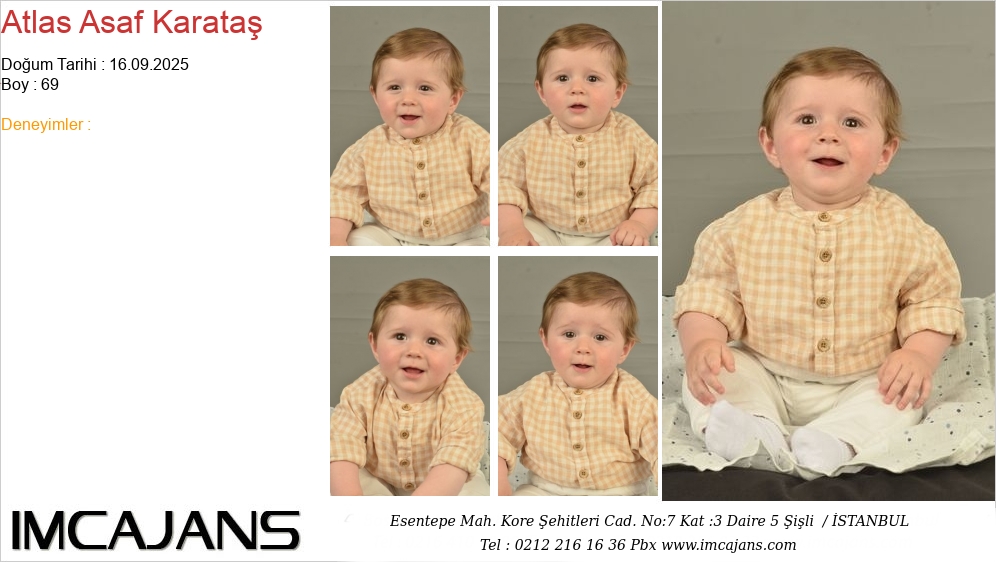 Atlas Asaf Karata� - IMC AJANS