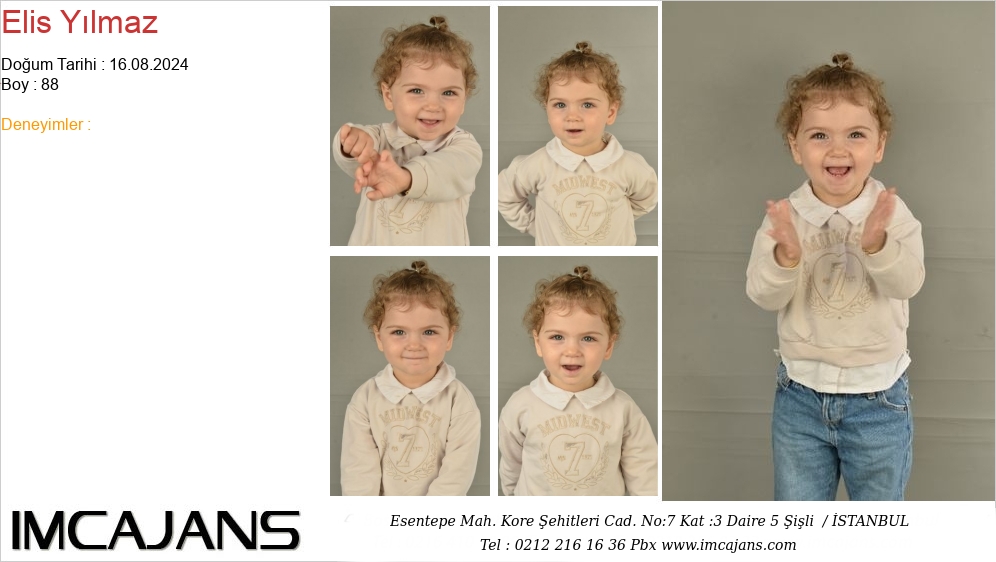 Elis Y�lmaz - IMC AJANS