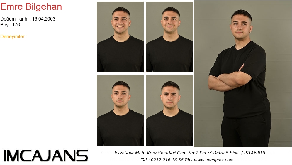 Emre Bilgehan - IMC AJANS