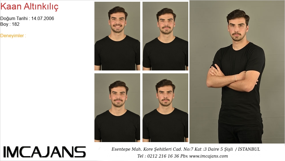 Kaan Alt�nk�l�� - IMC AJANS