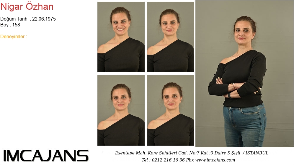 Nigar �zhan - IMC AJANS