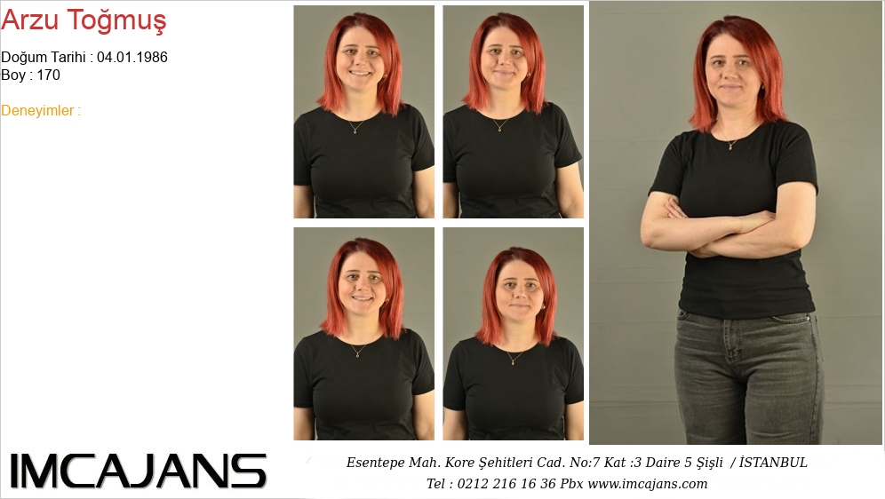 Arzu To�mu� - IMC AJANS