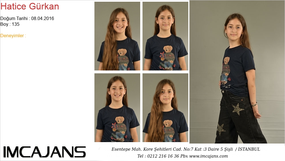 Hatice G�rkan - IMC AJANS