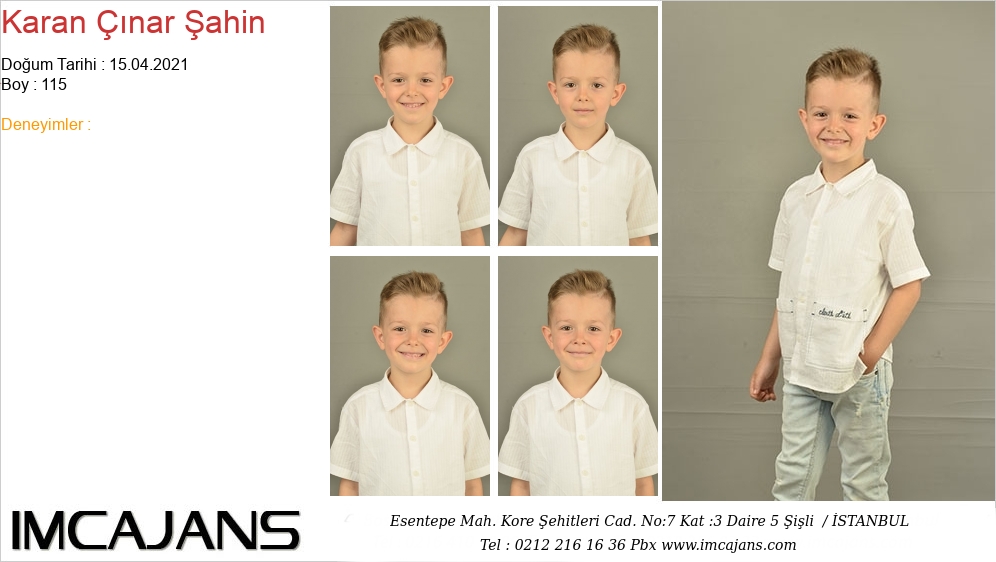 Karan ��nar �ahin - IMC AJANS