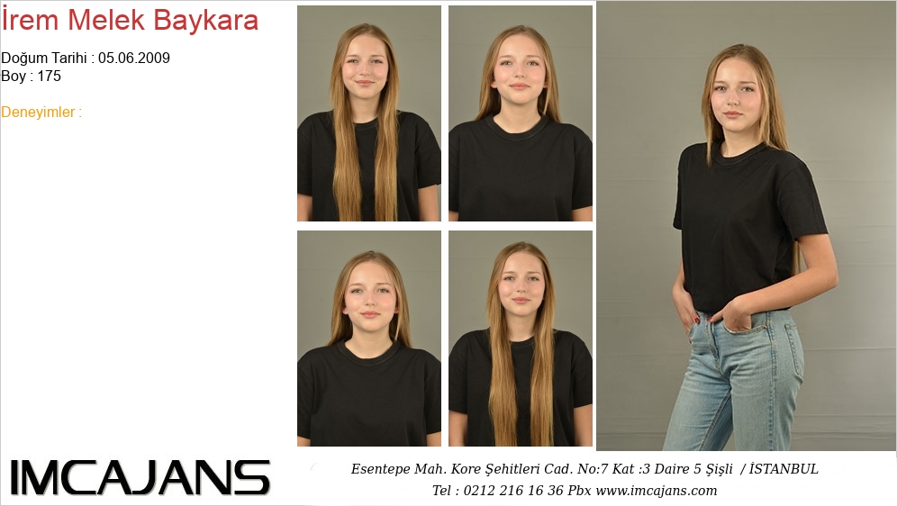 �rem Melek Baykara - IMC AJANS