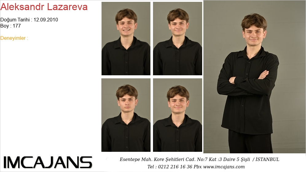 Aleksandr Lazareva - IMC AJANS