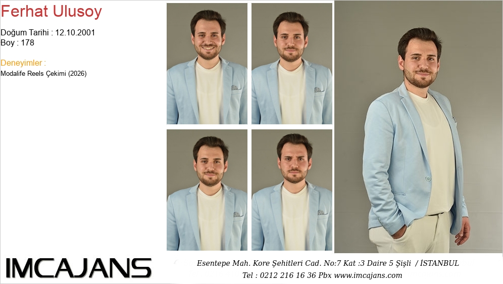Ferhat Ulusoy - IMC AJANS