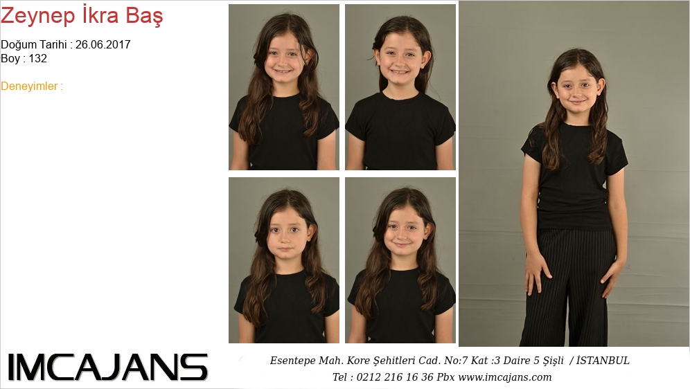 Zeynep �kra Ba� - IMC AJANS