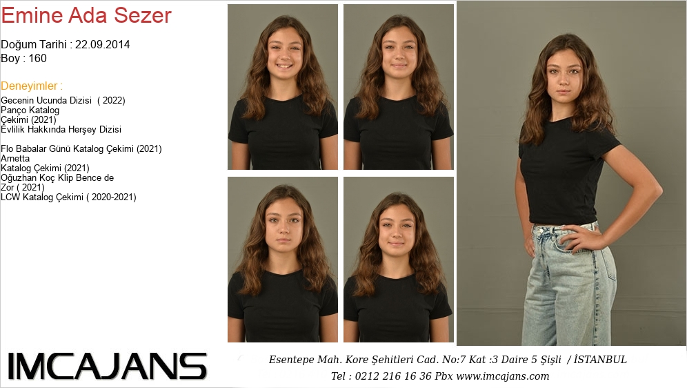 Emine Ada Sezer - IMC AJANS