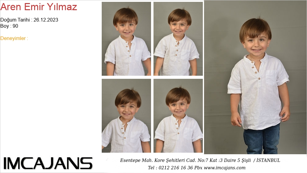 Aren Emir Y�lmaz - IMC AJANS