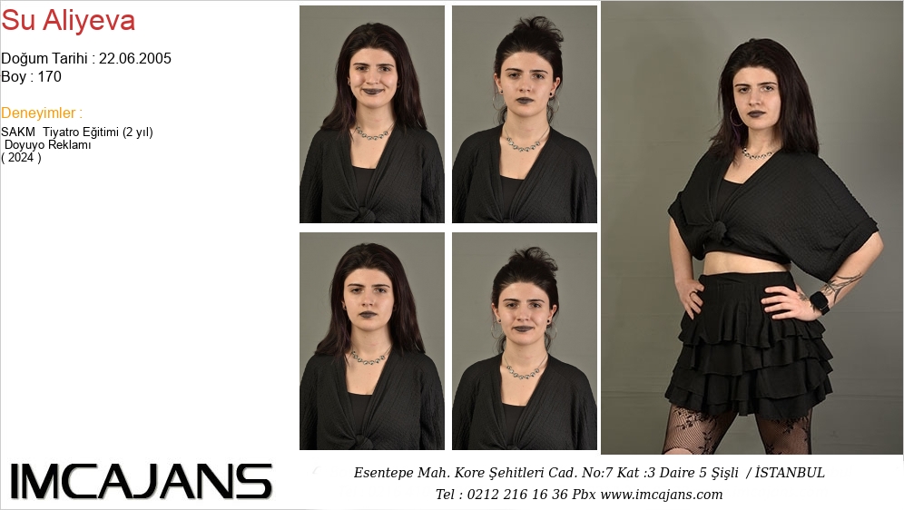 Su Aliyeva - IMC AJANS