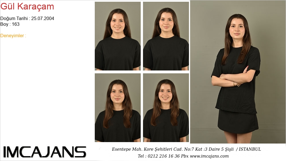 G�l Kara�am - IMC AJANS
