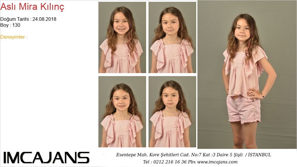 Asl� Mira K�l�n� - IMC AJANS