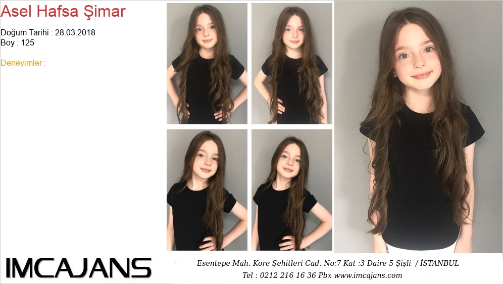 Asel Hafsa �imar - IMC AJANS
